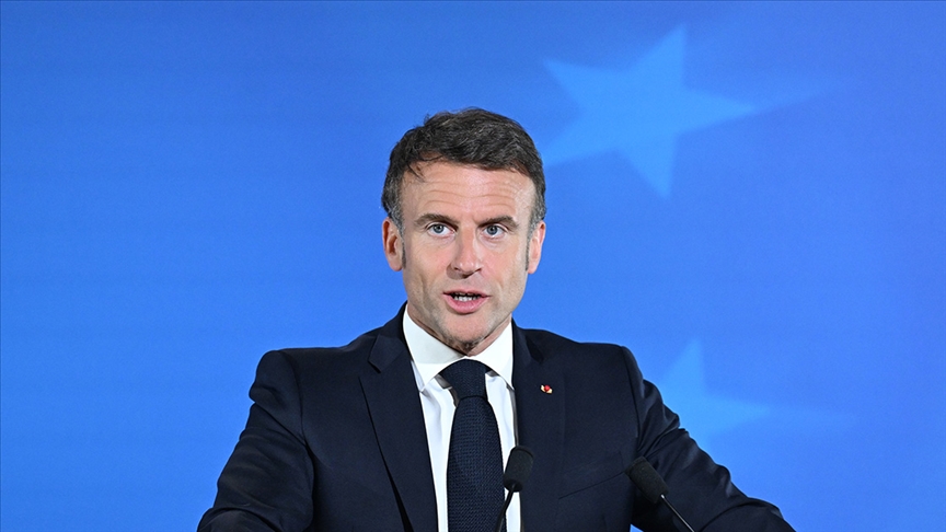 Macron, İsrail ile Hamas arasındaki ateşkes anlaşmasına uyulması gerektiğini belirtti