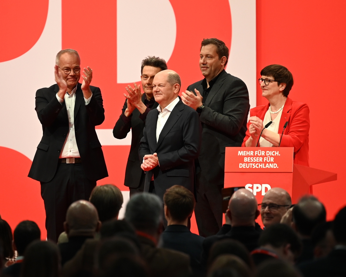 Almanya’da Sosyal Demokrat Partinin başbakan adayı Scholz oldu