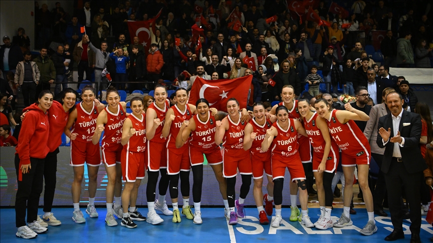 A Milli Kadın Basketbol Takımı Avrupa Şampiyonası’na katılma hakkı elde etti