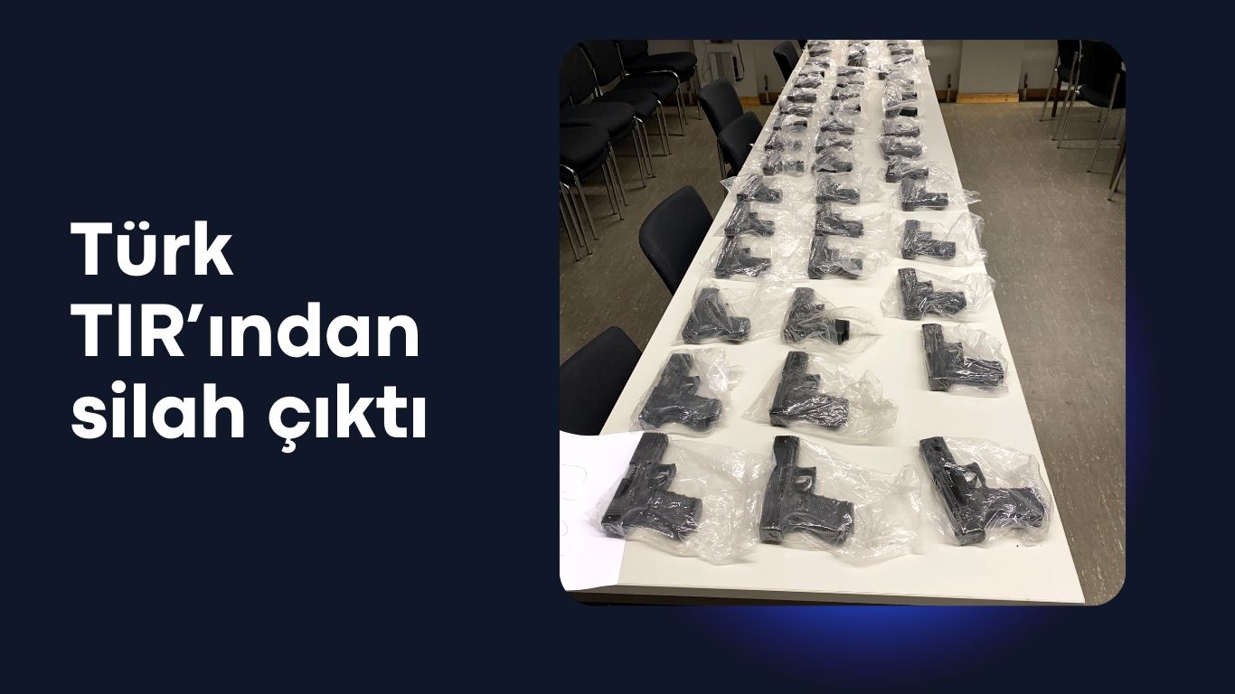 Park alanında 100’den fazla silah ele geçirildi