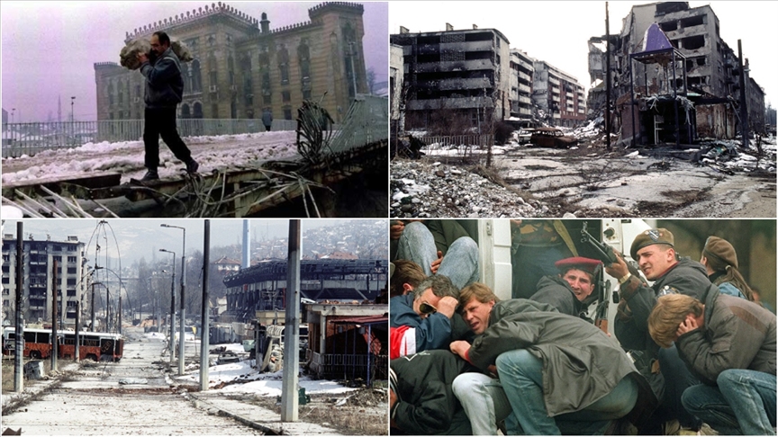 Saraybosna kuşatmasının üzerinden 33 yıl geçti