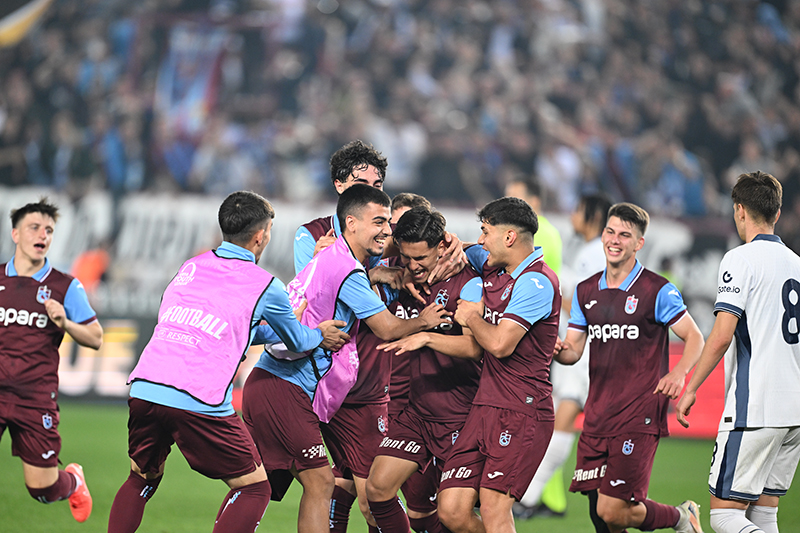 Trabzonspor UEFA Gençlik Ligi’nde yarı finale yükseldi