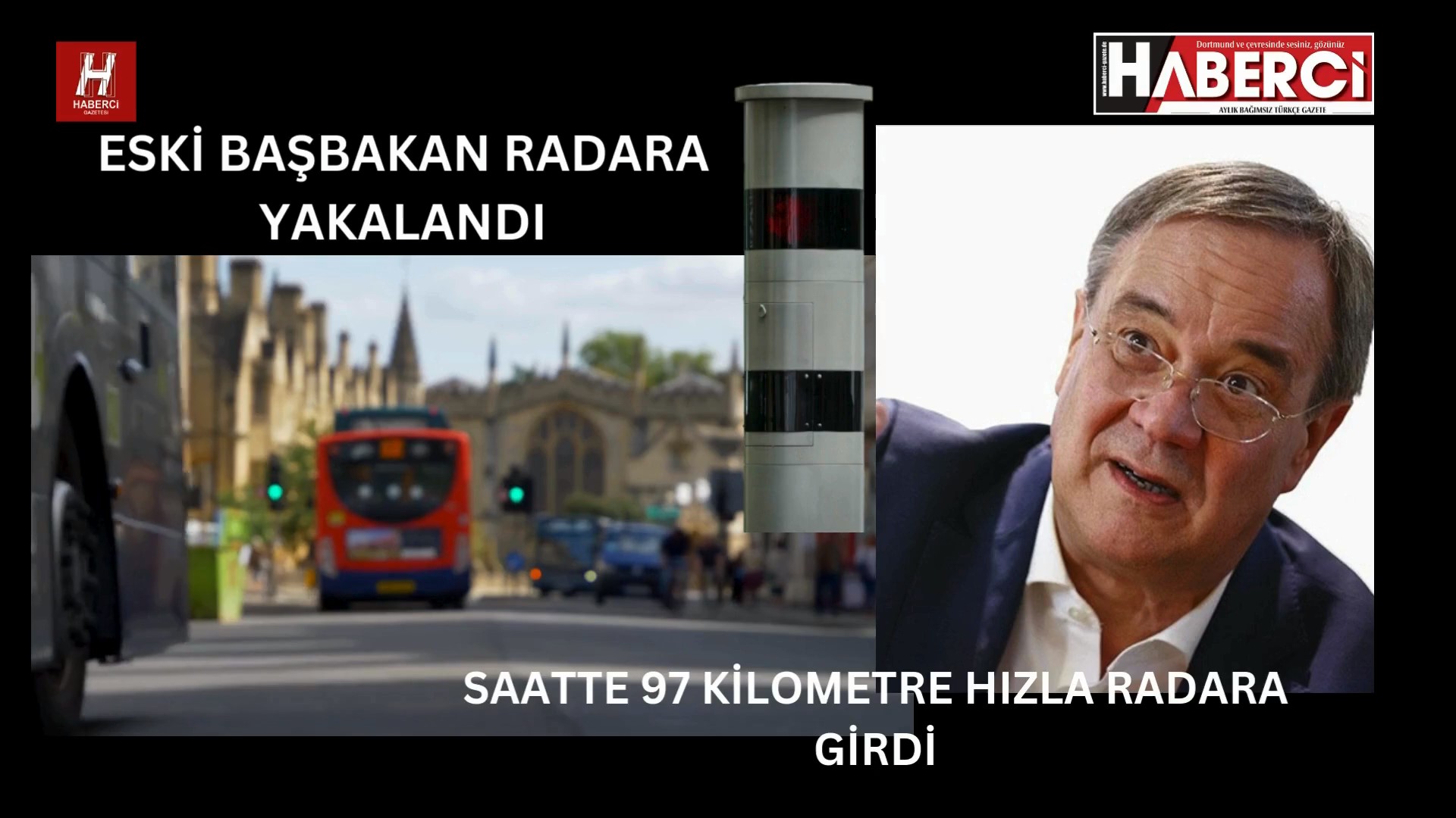 Eski başbakan radara yakalandı (VİDEO)
