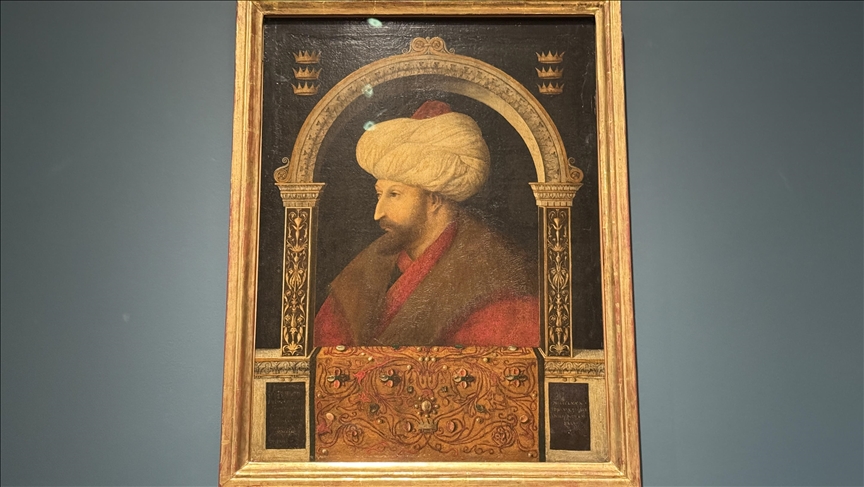 Fatih Sultan Mehmet’i tasvir eden portre ve madalyonlar Londra’da sergileniyor