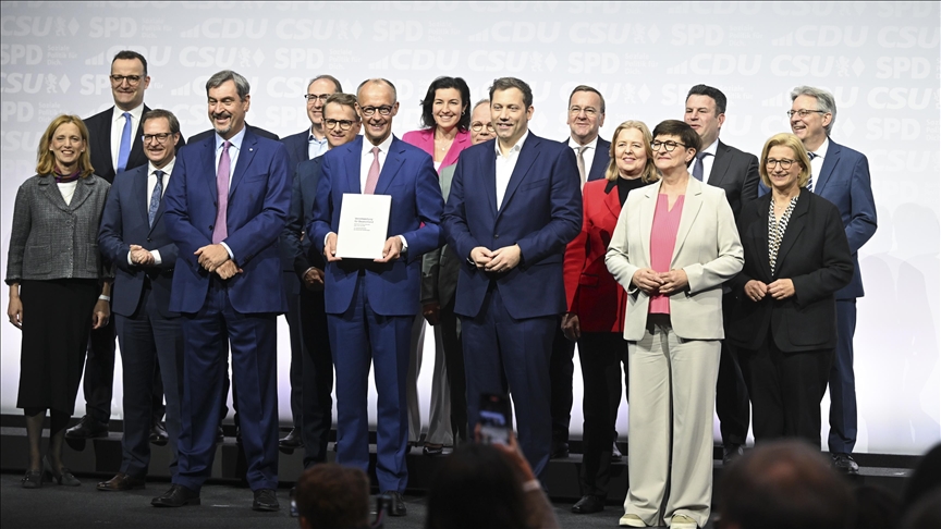 Almanya’da yeni hükümette görev alacak bakanlar belli oldu