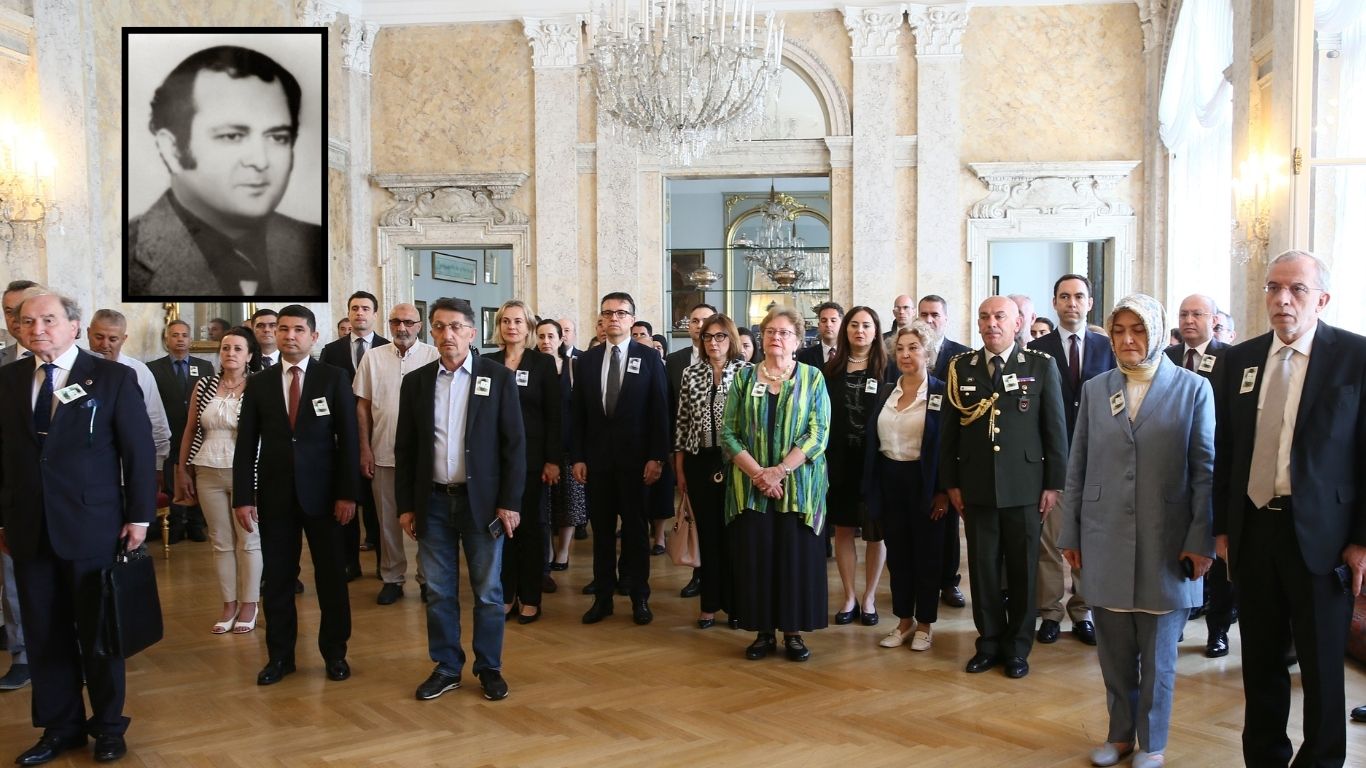 Avusturya’da Ermeni teröristlerce şehit edilen Çalışma Müşaviri Erdoğan Özen anıldı