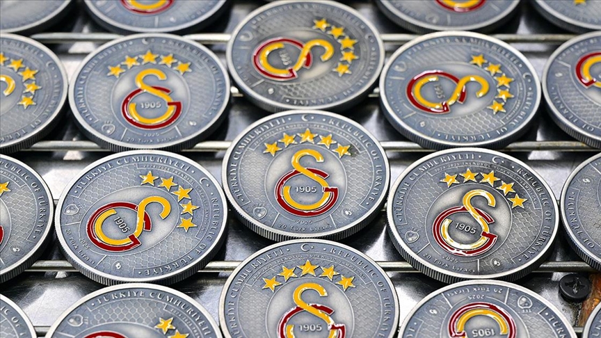 Darphane, Galatasaray’ın 25. şampiyonluğu için hatıra parası basıyor