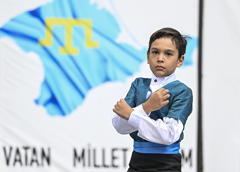 „Kırım Tatar Milli Bayrak Günü“ kutlandı (VİDEO)