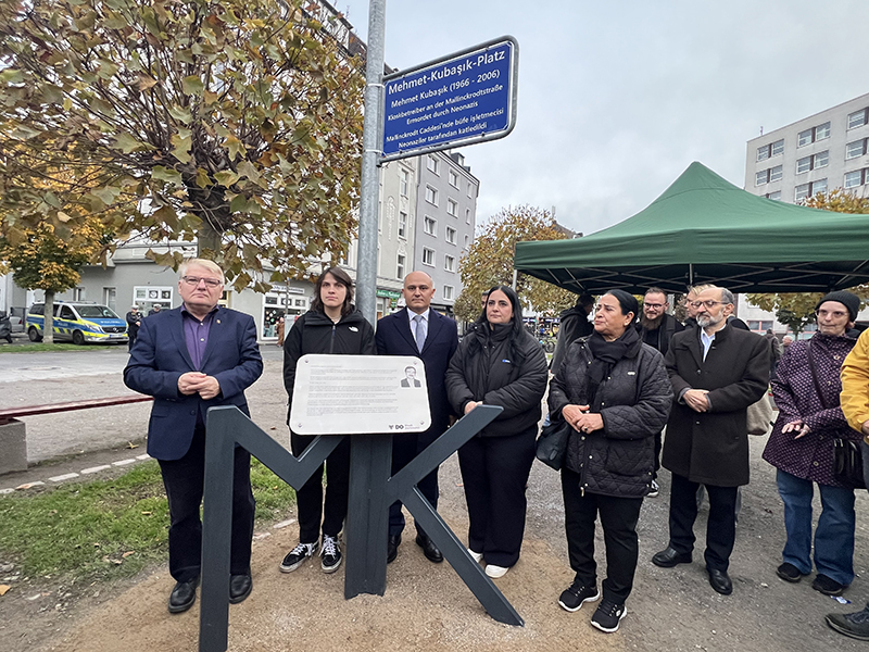 Mehmet Kubaşık Meydanı’na anma plaketi