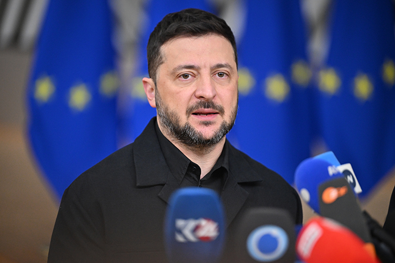 Ukrayna Devlet Başkanı Zelenskiy: „Toprak konusunda taviz vermeyeceğiz“