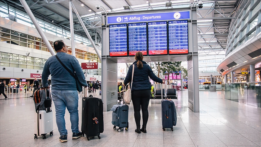 Alman havalimanlarının yolcu sayısı nisan-ekim döneminde yüzde 4,2 arttı