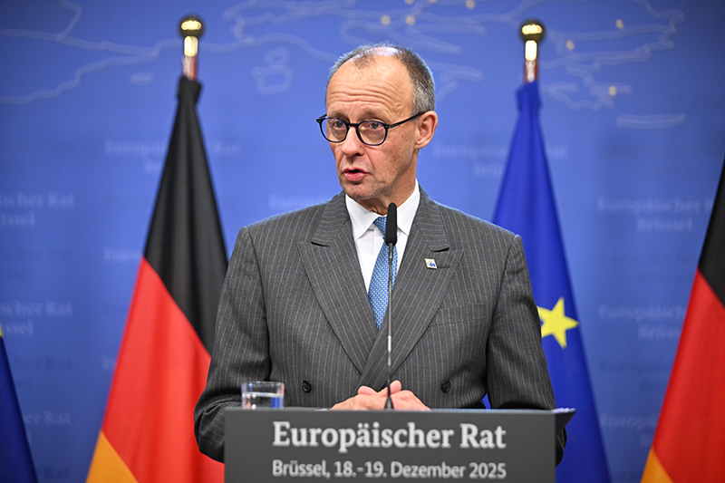 Almanya Başbakanı Friedrich Merz basın toplantısı düzenledi