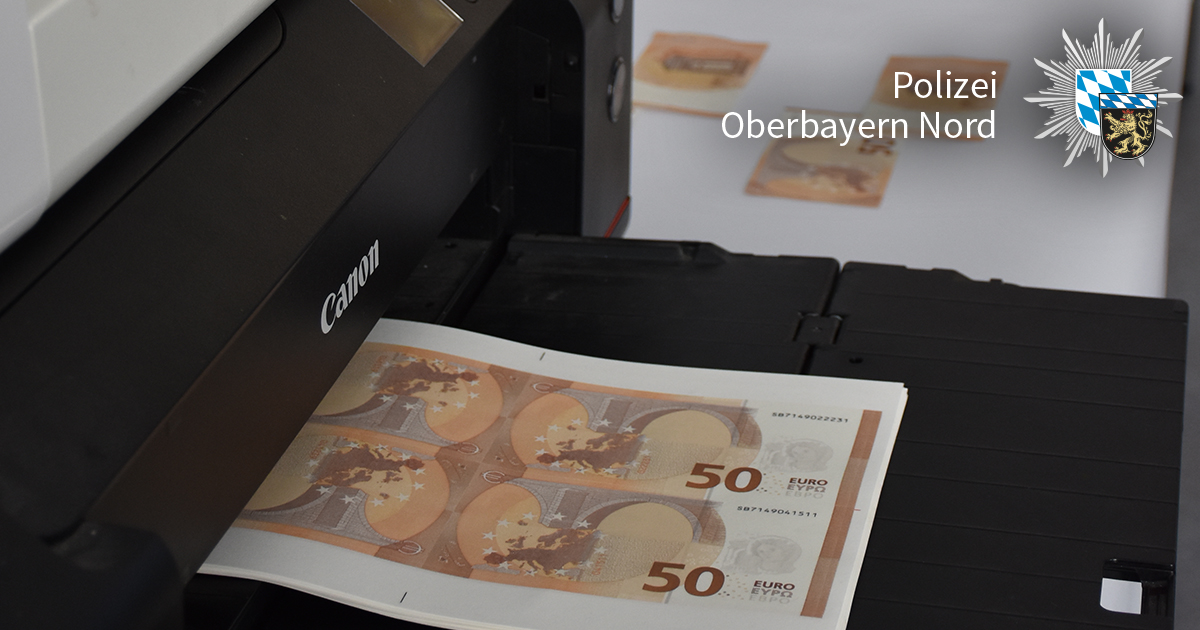 Yazıcıda yüz binlerce Euro basarak piyasaya sürdüler