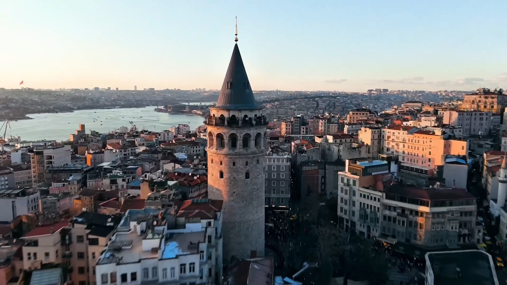 Tarihi Yarımada tek plan çekim ile görüntülendi