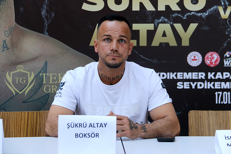 “Demir Yumruk” Şükrü Altay, Seydikemer’de altın kemer için ringe çıkacak
