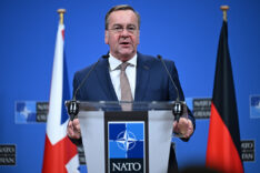 Mark Rutte - John Healey - Boris Pistorius - Mykhailo Fedorov