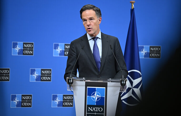 Mark Rutte - John Healey - Boris Pistorius - Mykhailo Fedorov