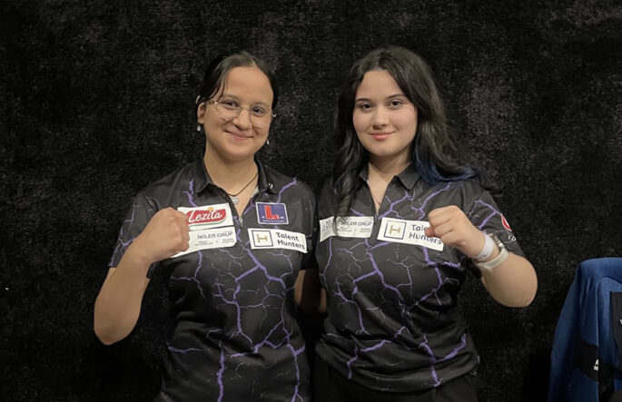 Milli sporcular Zehra Gemi ve Ayşegül Karagöz, çift kadınlar kategorisinde şampiyon oldu