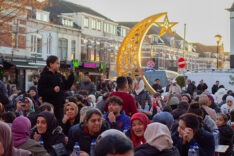 Hollanda'da 'Cami Meydanı'nda sokak iftarı düzenlendi