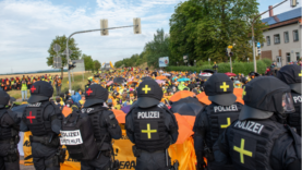 AfD protesto