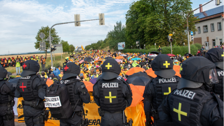 AfD protesto