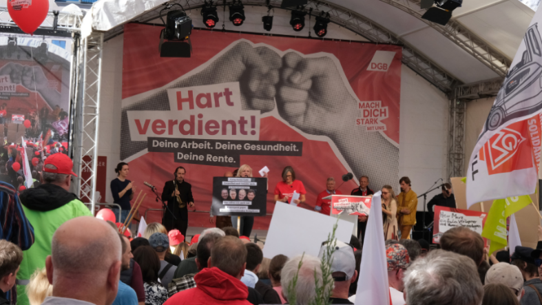 sendika protesto